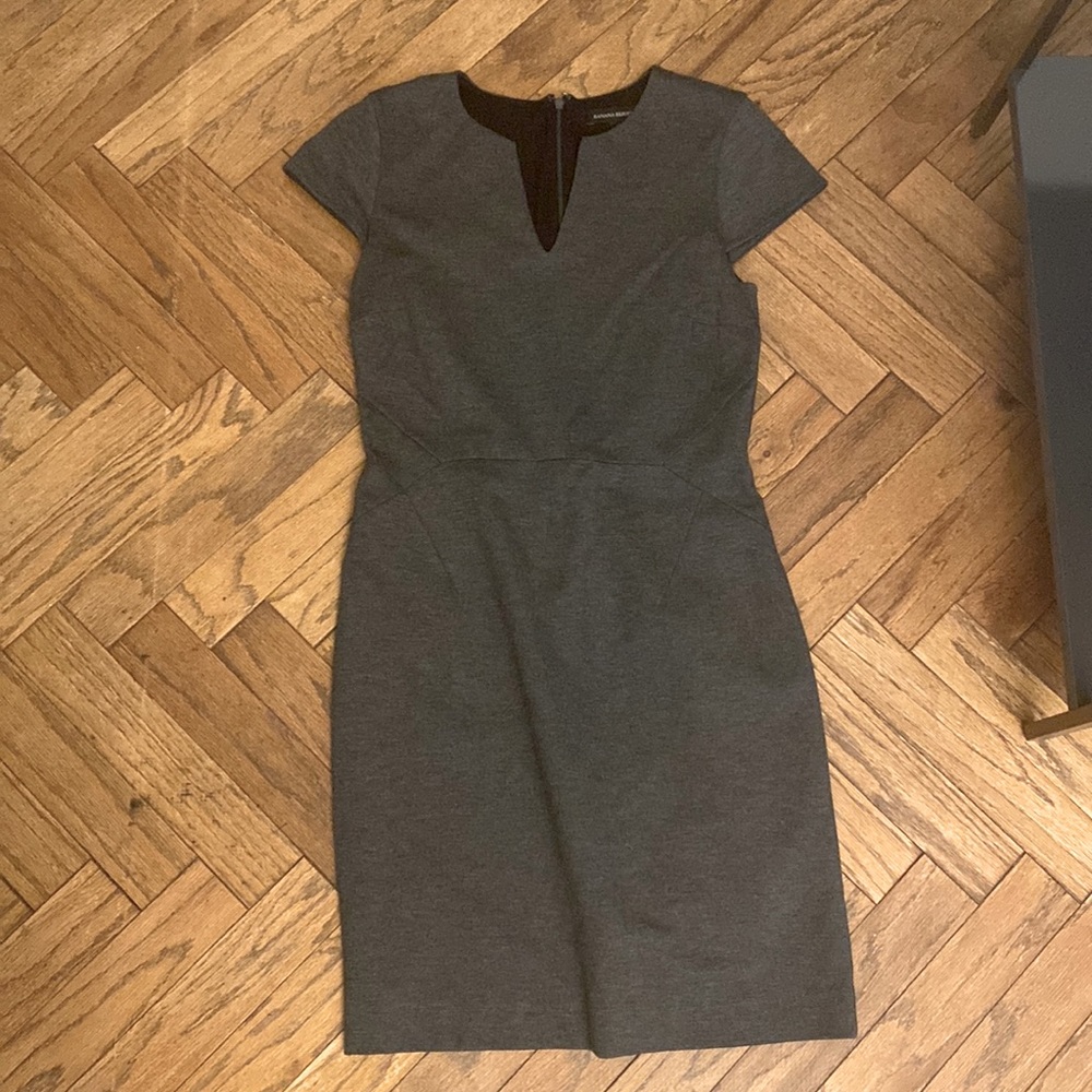 Banana Republic Charcoal Dress